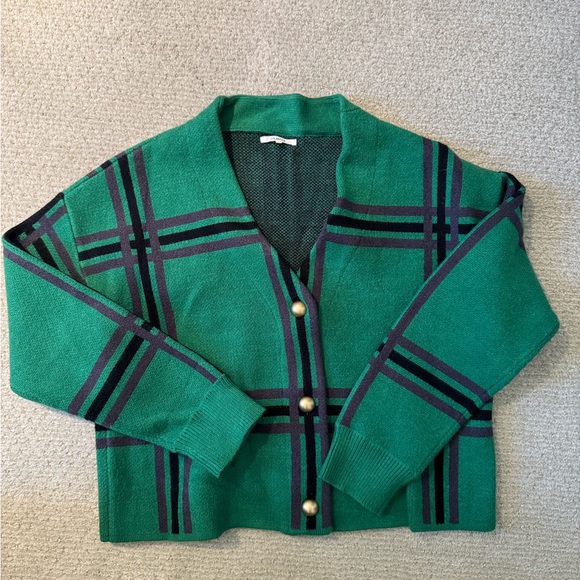 Tularosa Green Cardigan - Picture 2 of 5